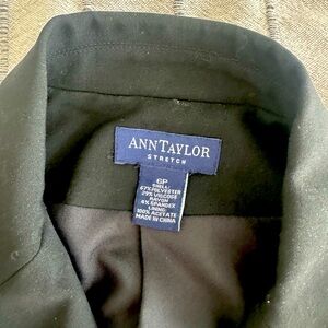 Ann Taylor black ladies blazer